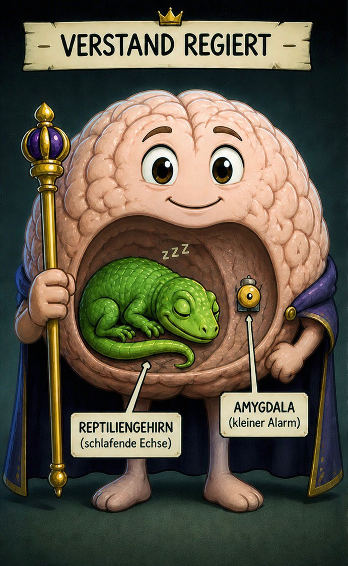 Verstand regiert. Das Konzept des Reptiliengehirns von mindTV
